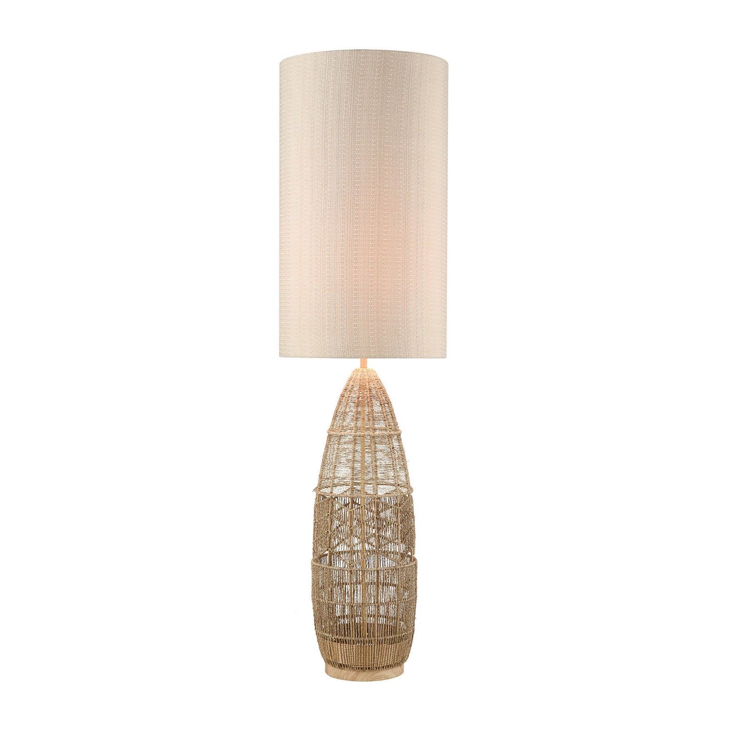 ELK Home - D4554 - One Light Floor Lamp - Husk - Natural