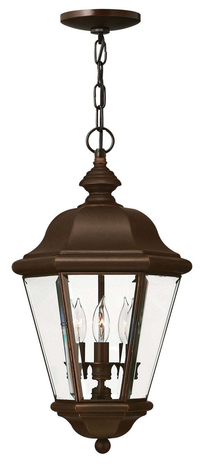 Hinkley - 2422CB - LED Hanging Lantern - Clifton Park - Copper Bronze