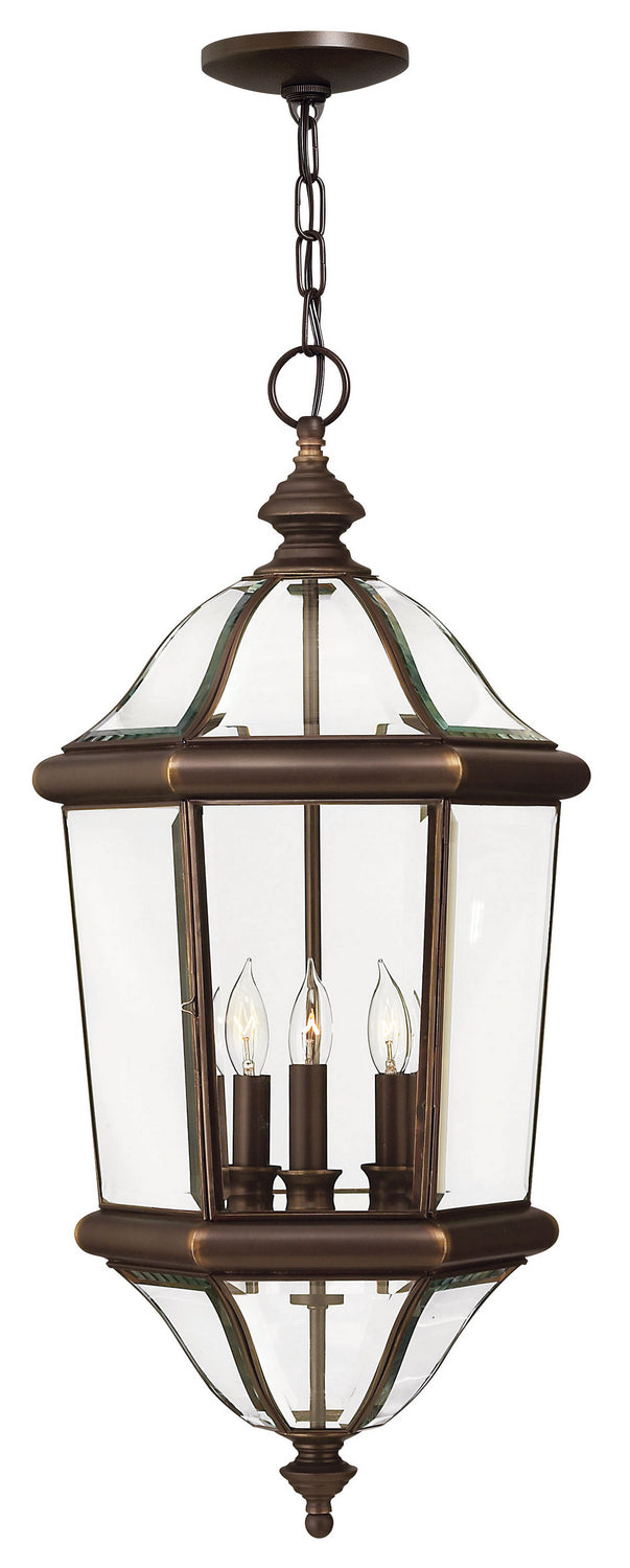 Hinkley - 2452CB - LED Hanging Lantern - Augusta - Copper Bronze