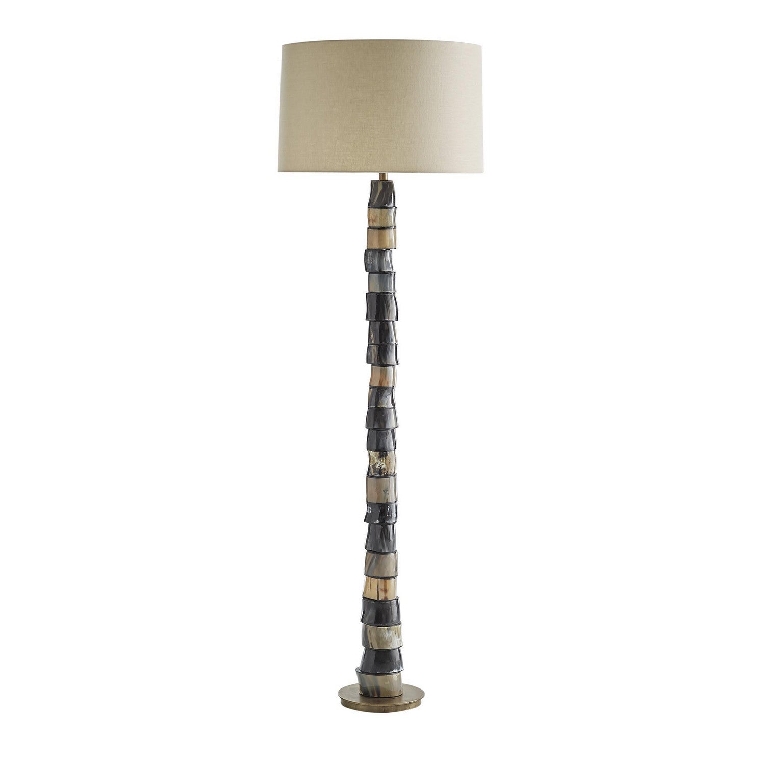 One Light Floor Lamp from the Miller collection in Natural finish