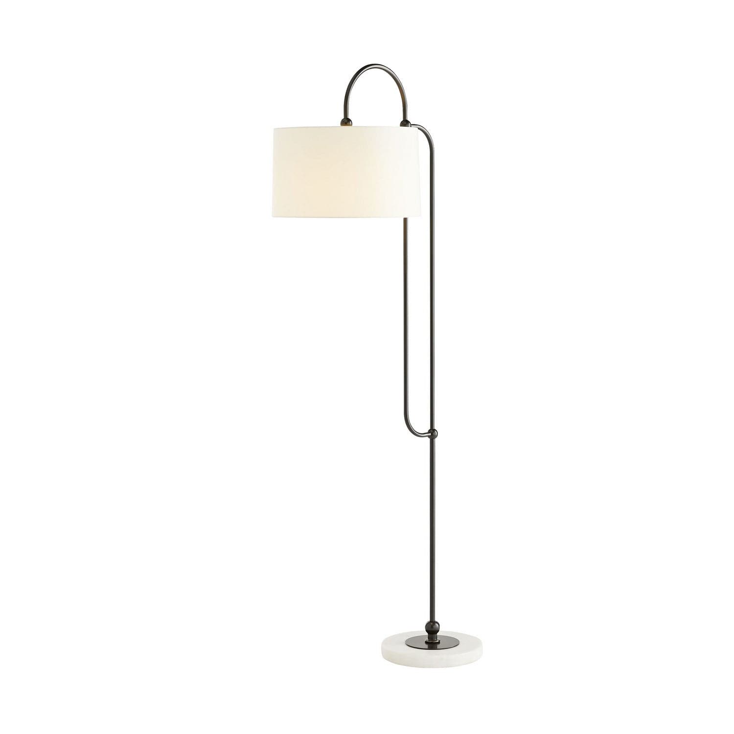 One Light Floor Lamp from the Dorchester collection in Bronze finish