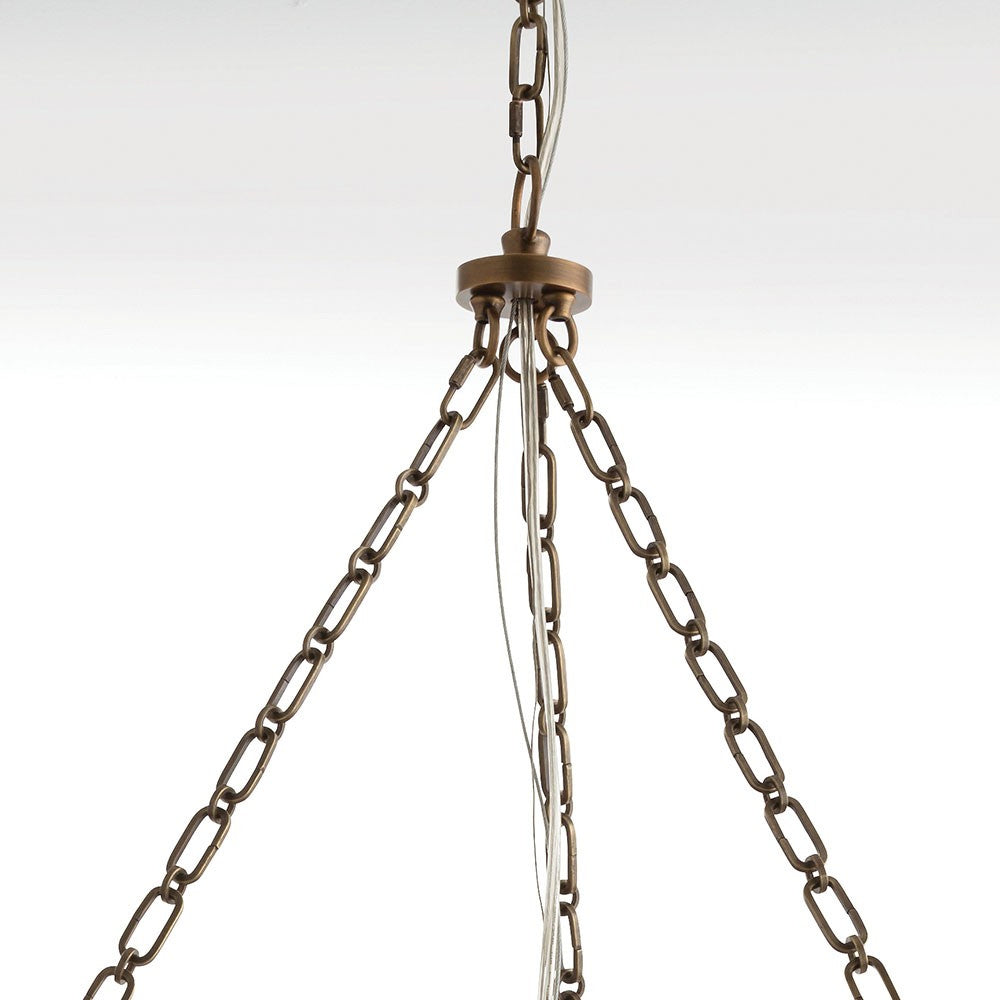 3` Extension Chain from the Chain collection in Antique Brass finish