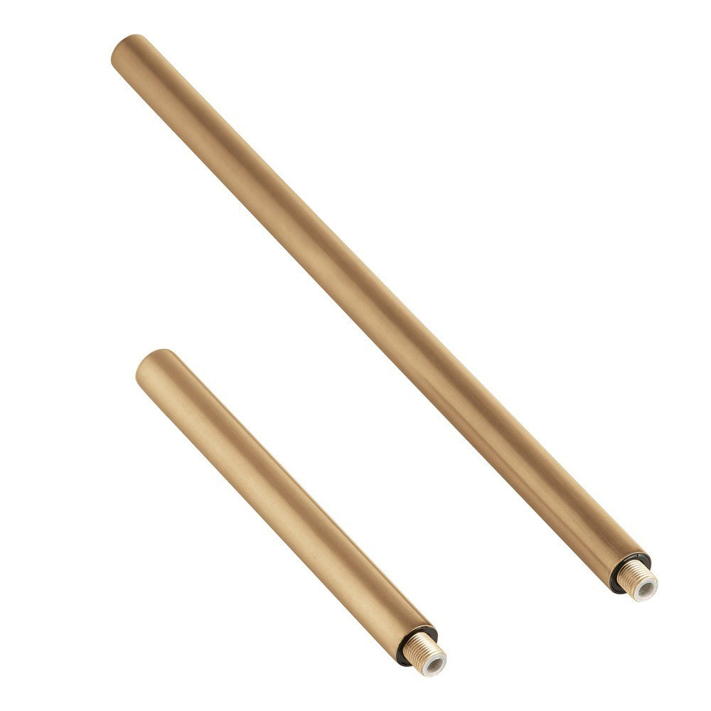 Extension Pipe from the Pipe collection in Antique Brass finish