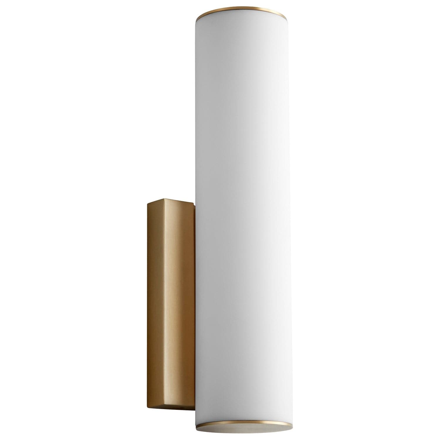 Oxygen - 3-5010-40 - LED Wall Sconce - Fugit - Aged Brass