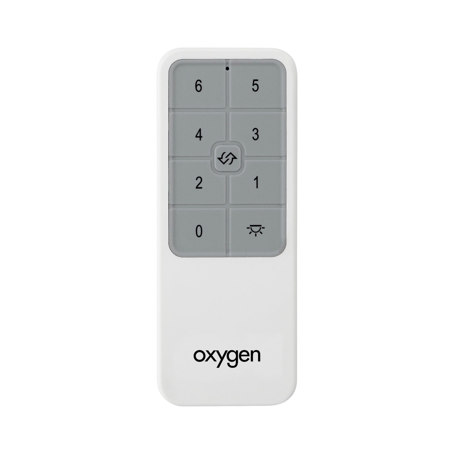 Oxygen - 3-8-2000-0 - Handheld Remote Dc Motor - Fan Remote - White