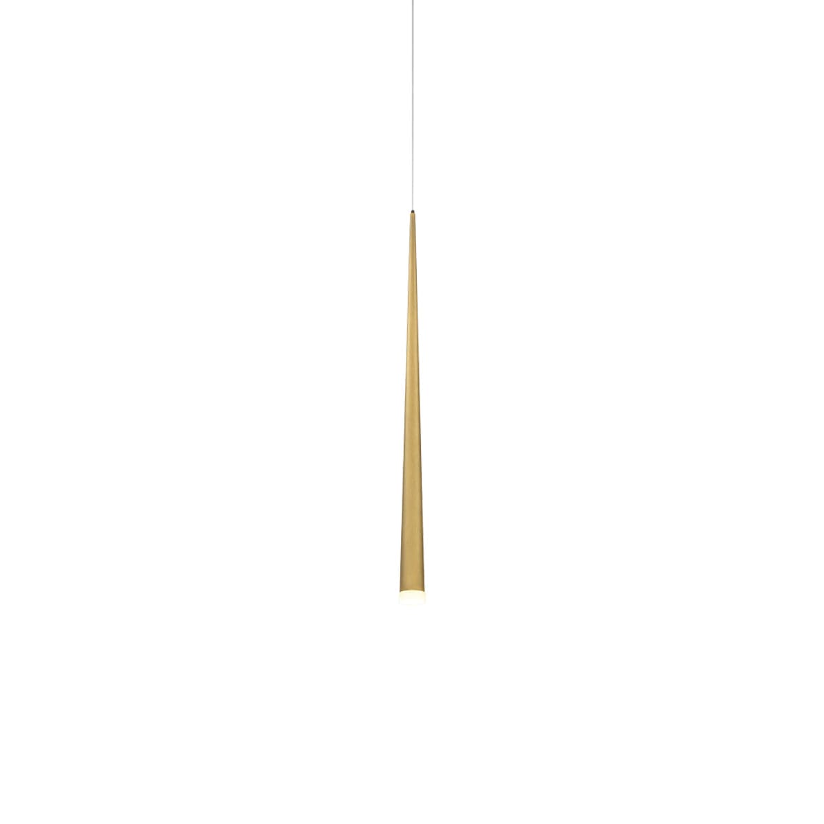 Modern Forms - PD-41737-AB - LED Mini Pendant - Cascade - Aged Brass