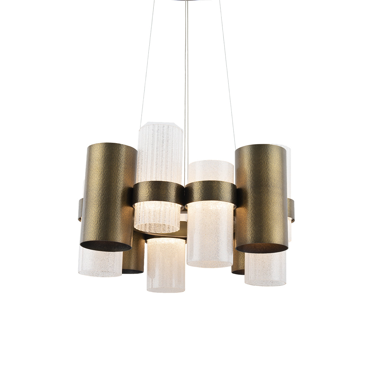 Modern Forms - PD-71027-AB - LED Chandelier - Harmony - Aged Brass
