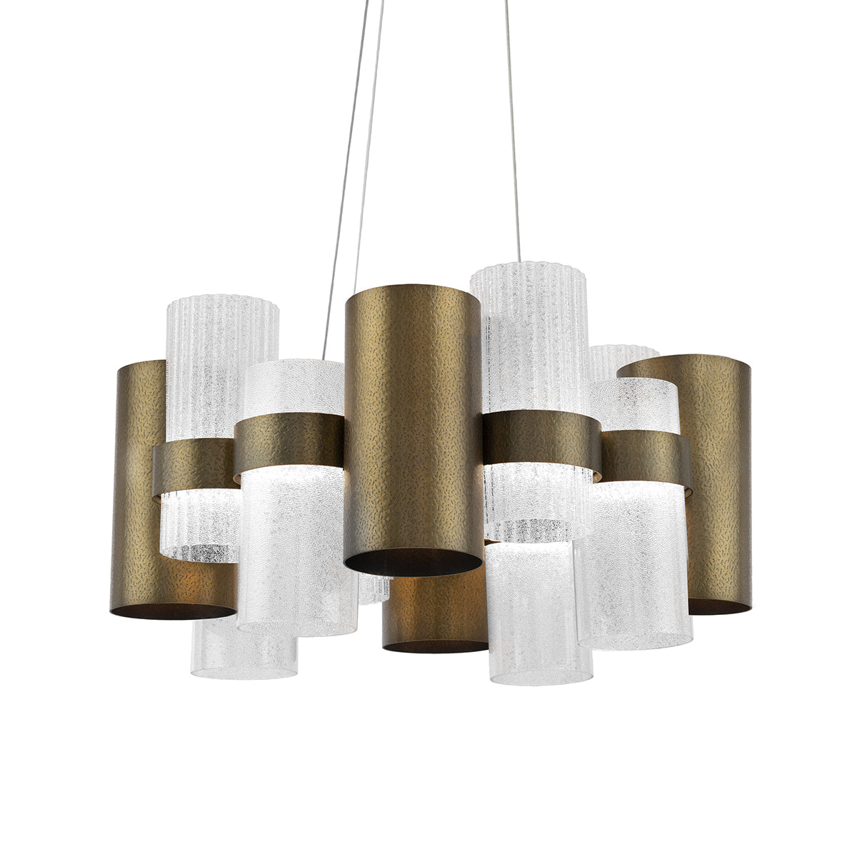 Modern Forms - PD-71035-AB - LED Chandelier - Harmony - Aged Brass