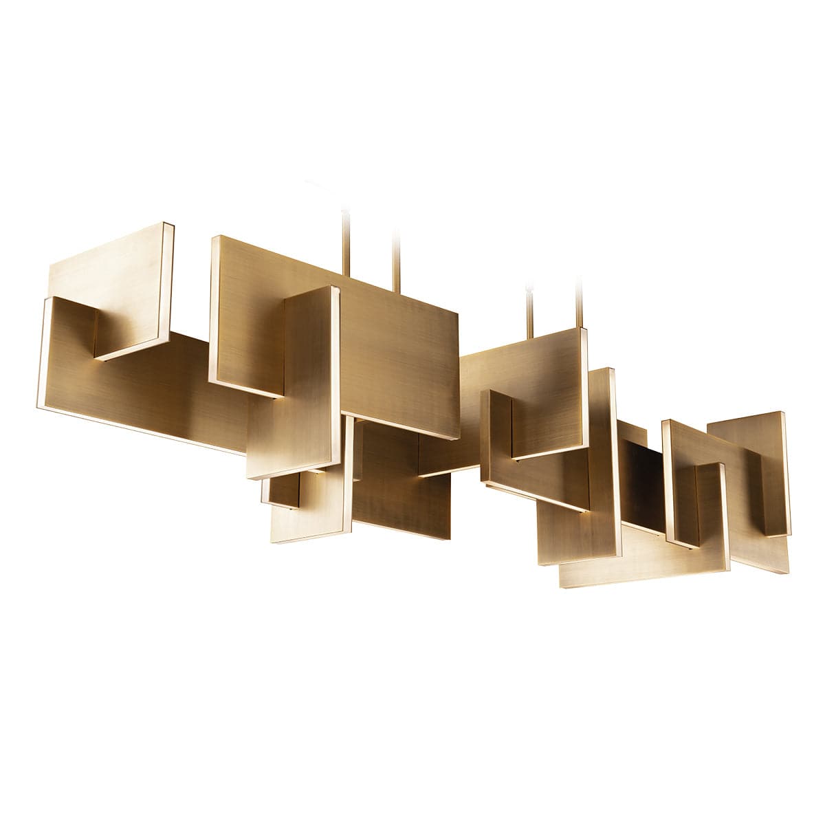 Modern Forms - PD-79058-AB - LED Linear Pendant - Amari - Aged Brass