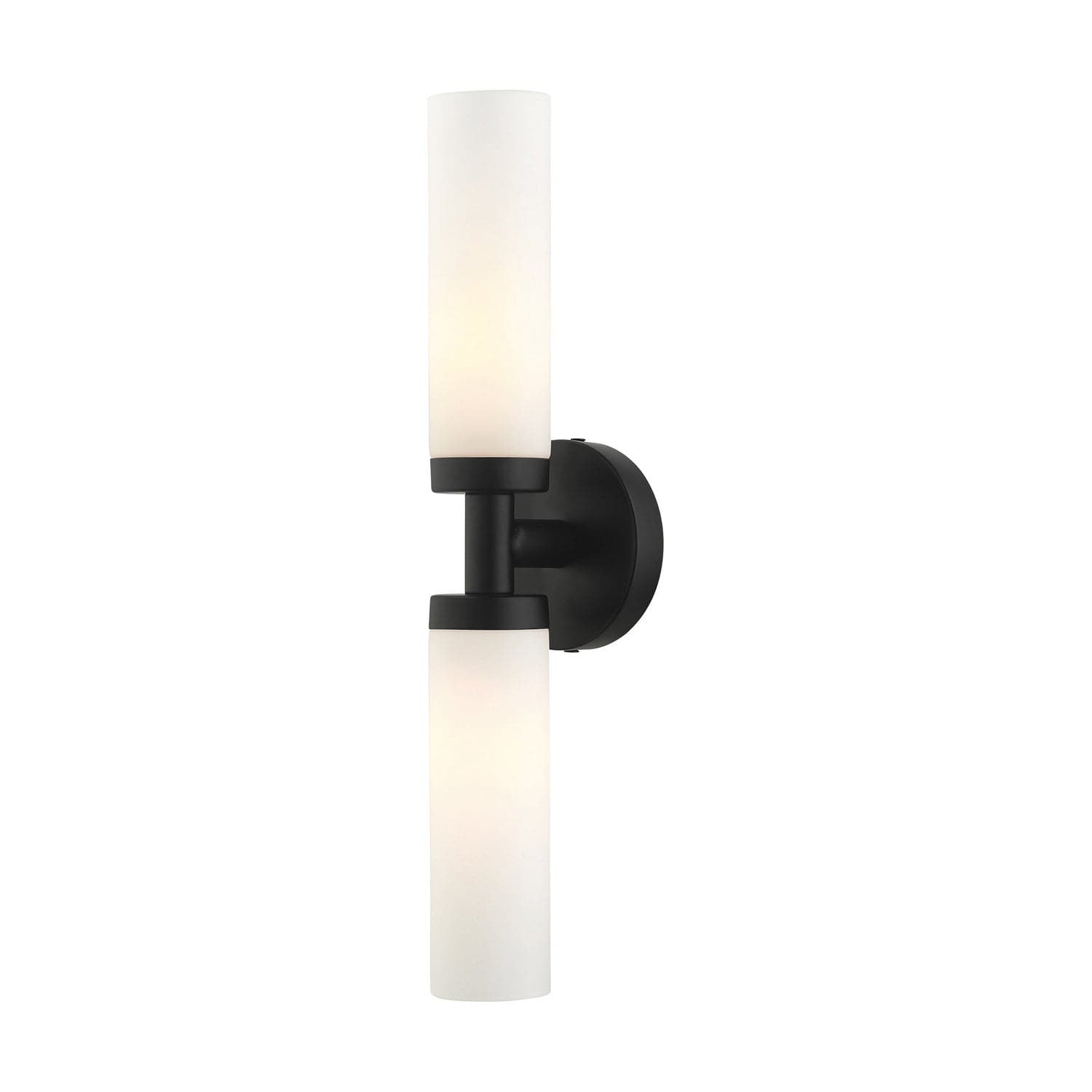 Livex Lighting - 10104-04 - Two Light Vanity - Aero - Black
