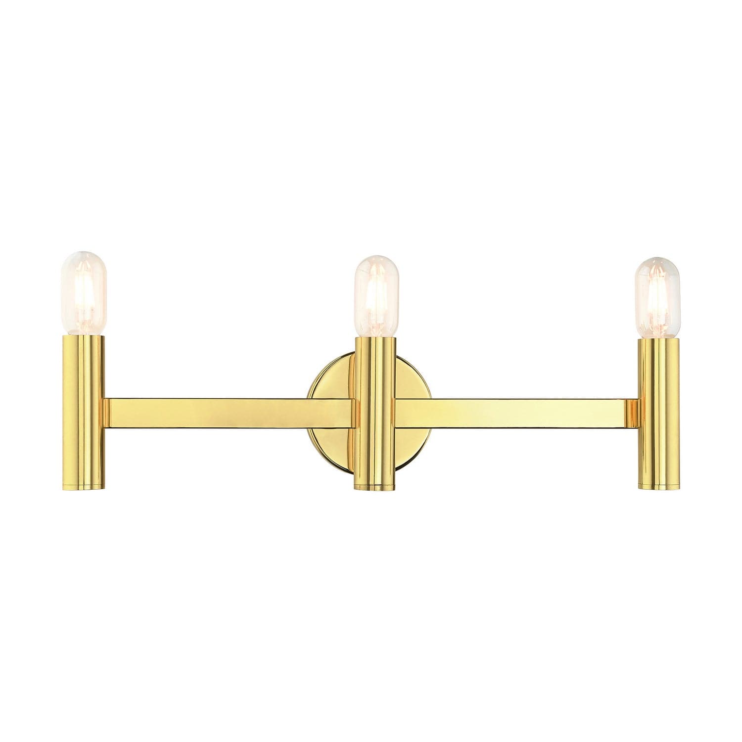 Livex Lighting - 10343-02 - Three Light Vanity - Copenhagen - Polished Brass