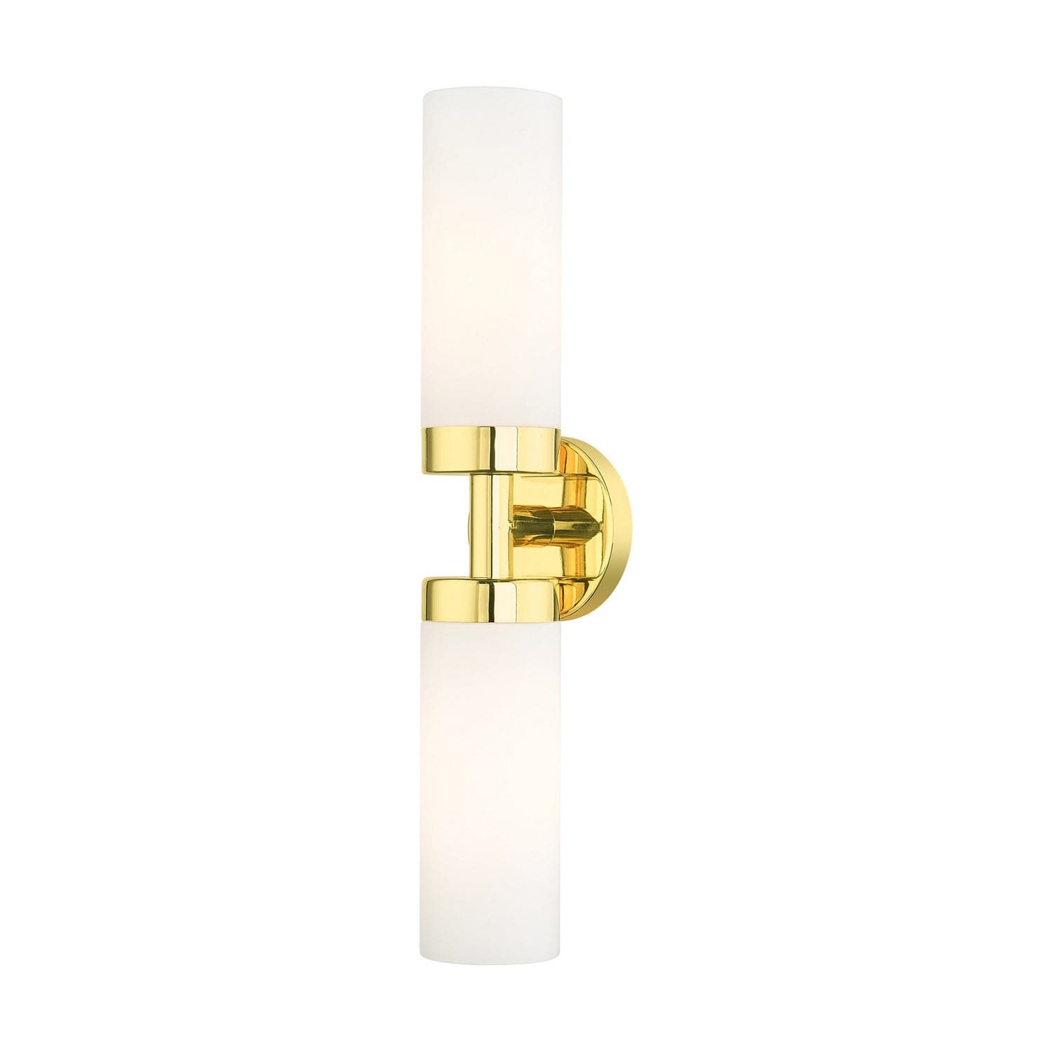 Livex Lighting - 15072-02 - Two Light Vanity - Aero - Polished Brass