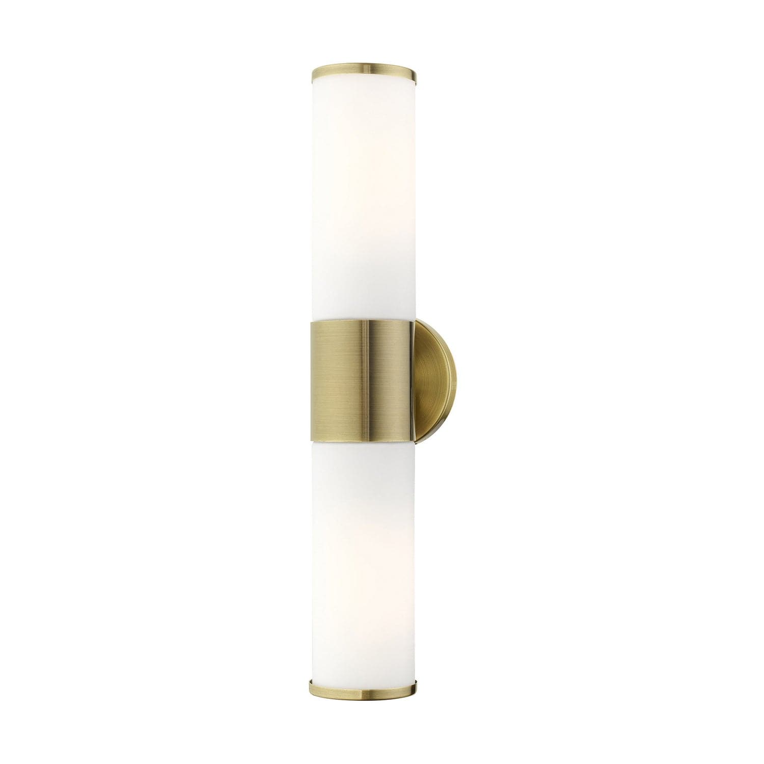 Livex Lighting - 16562-01 - Two Light Vanity - Lindale - Antique Brass