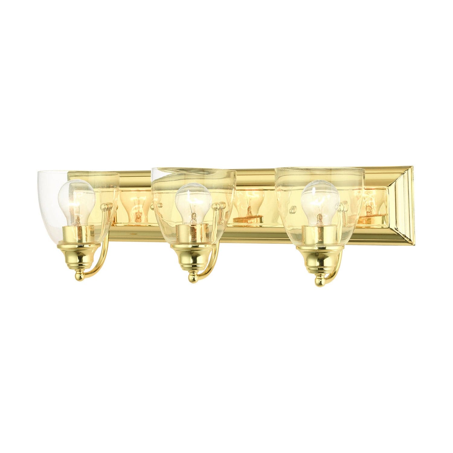 Livex Lighting - 17073-02 - Three Light Vanity - Birmingham - Polished Brass