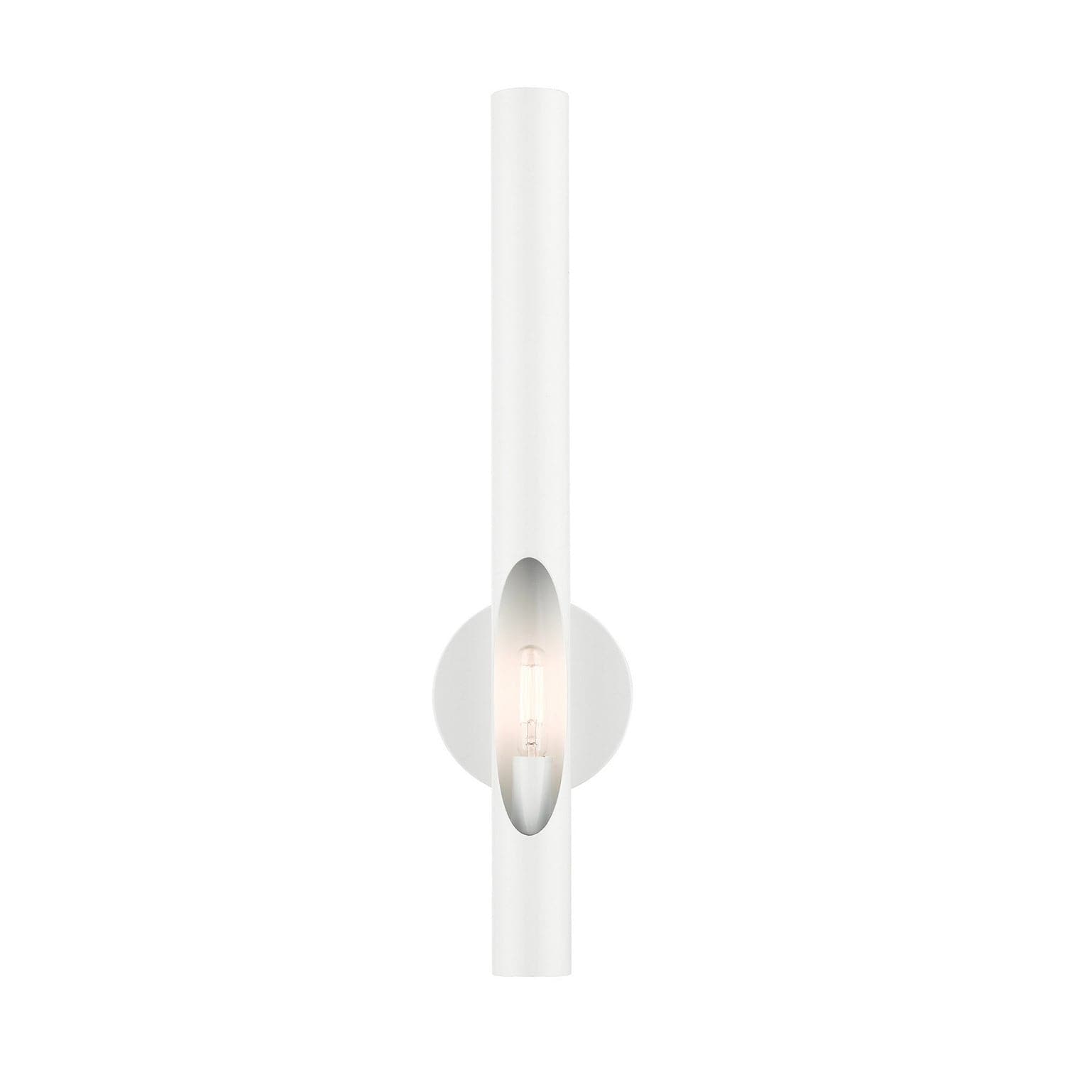 Livex Lighting - 45911-69 - One Light Wall Sconce - Acra - Shiny White