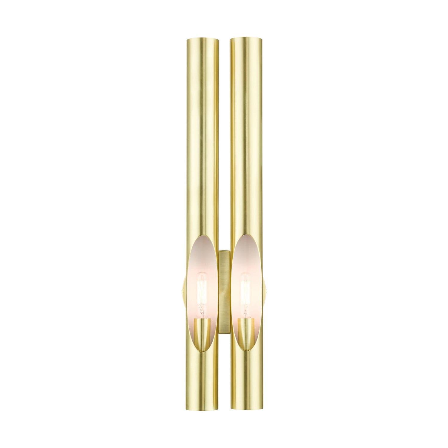 Livex Lighting - 45912-12 - Two Light Wall Sconce - Acra - Satin Brass