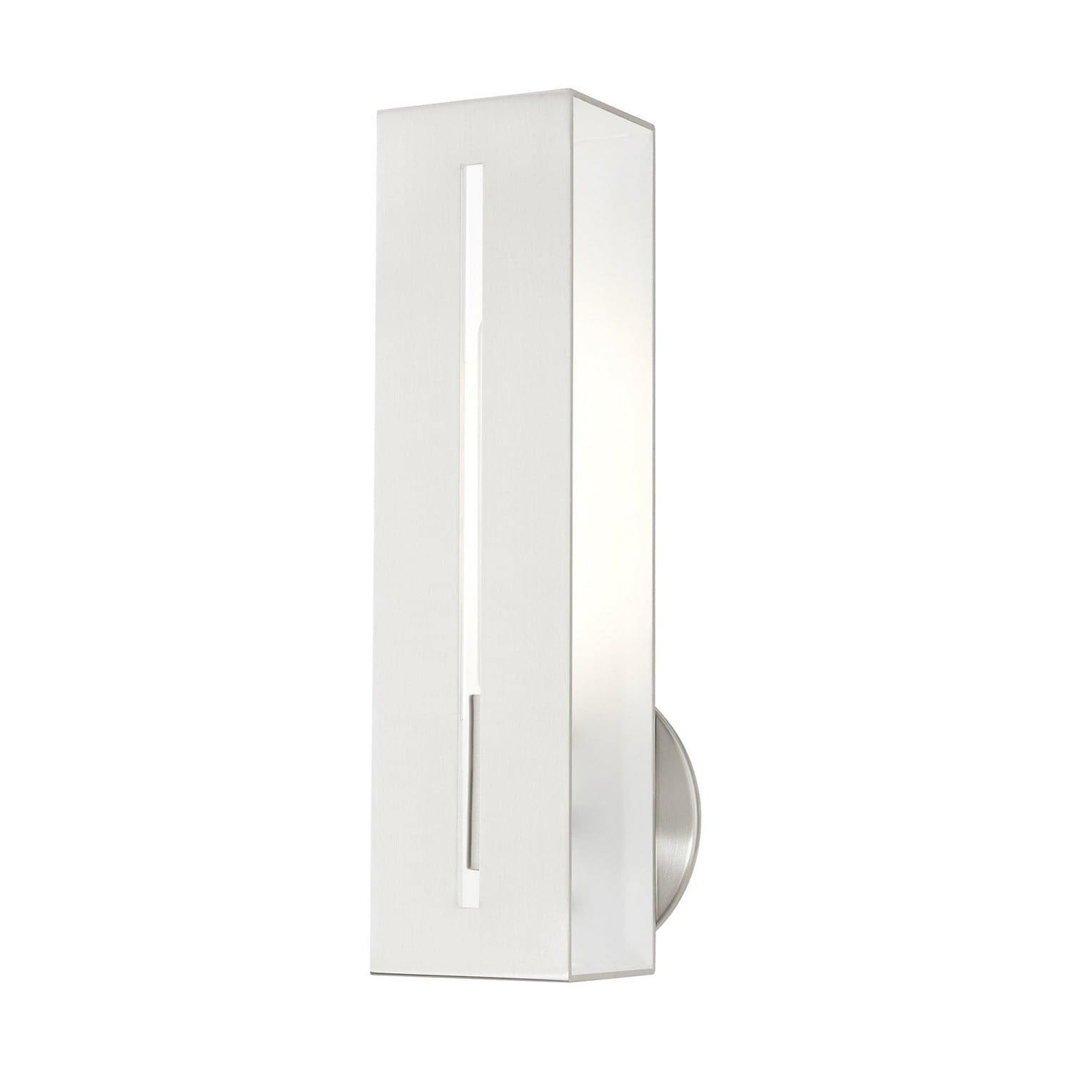 Livex Lighting - 45953-91 - One Light Wall Sconce - Soma - Brushed Nickel