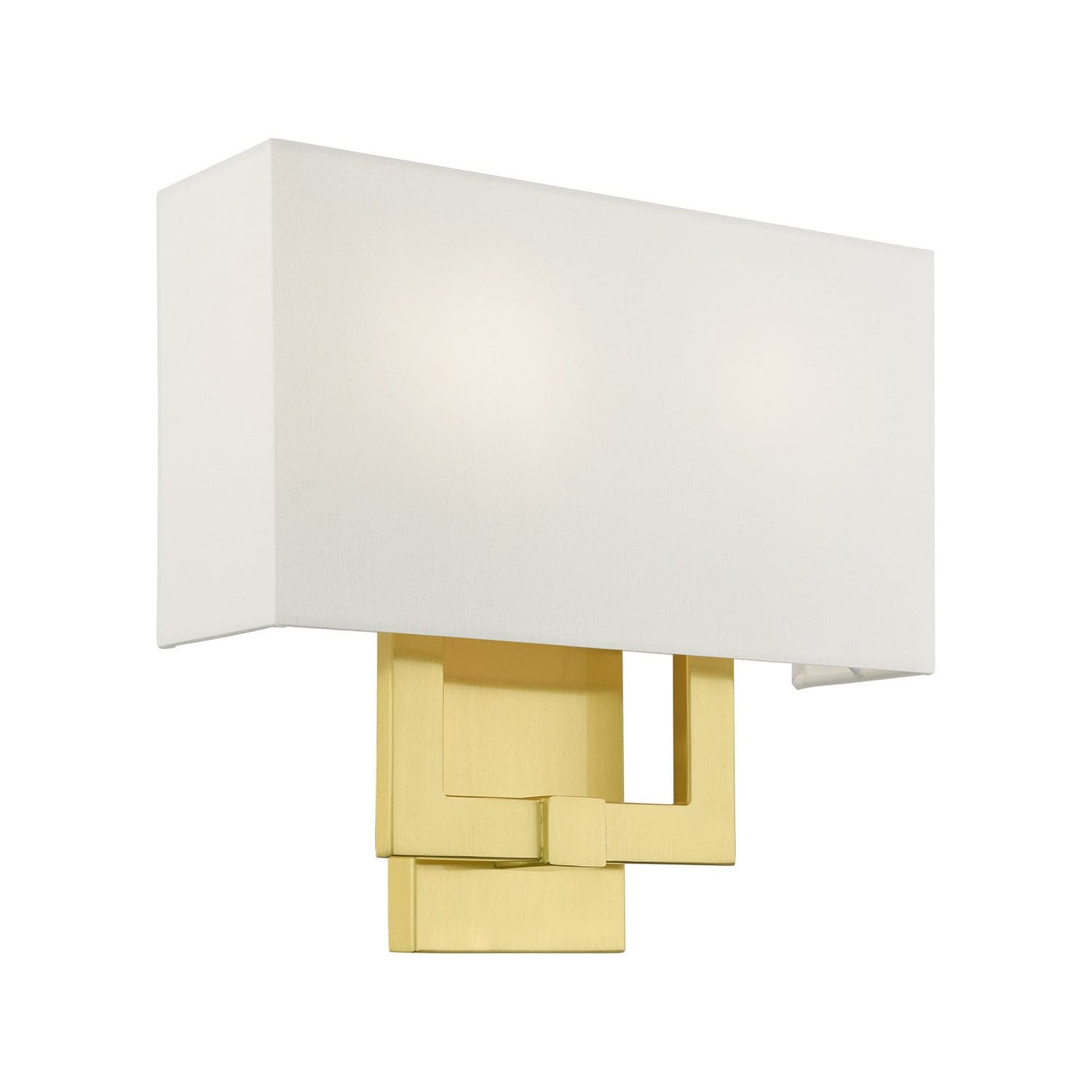 Livex Lighting - 51103-12 - Two Light Wall Sconce - ADA Wall Sconces - Satin Brass