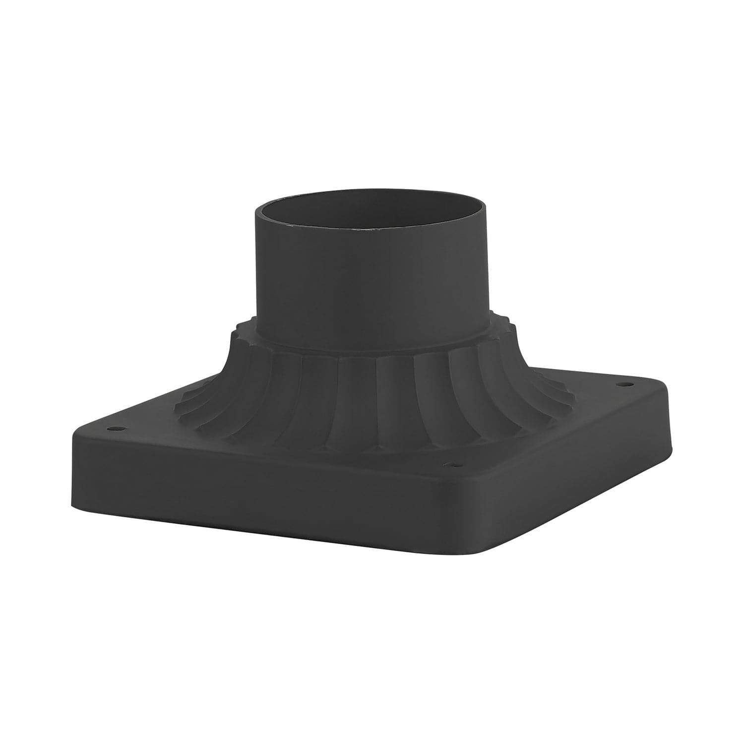 Livex Lighting - 7507-14 - Pier Mount Adapter - Outdoor Pier Mount Adapters - Textured Black