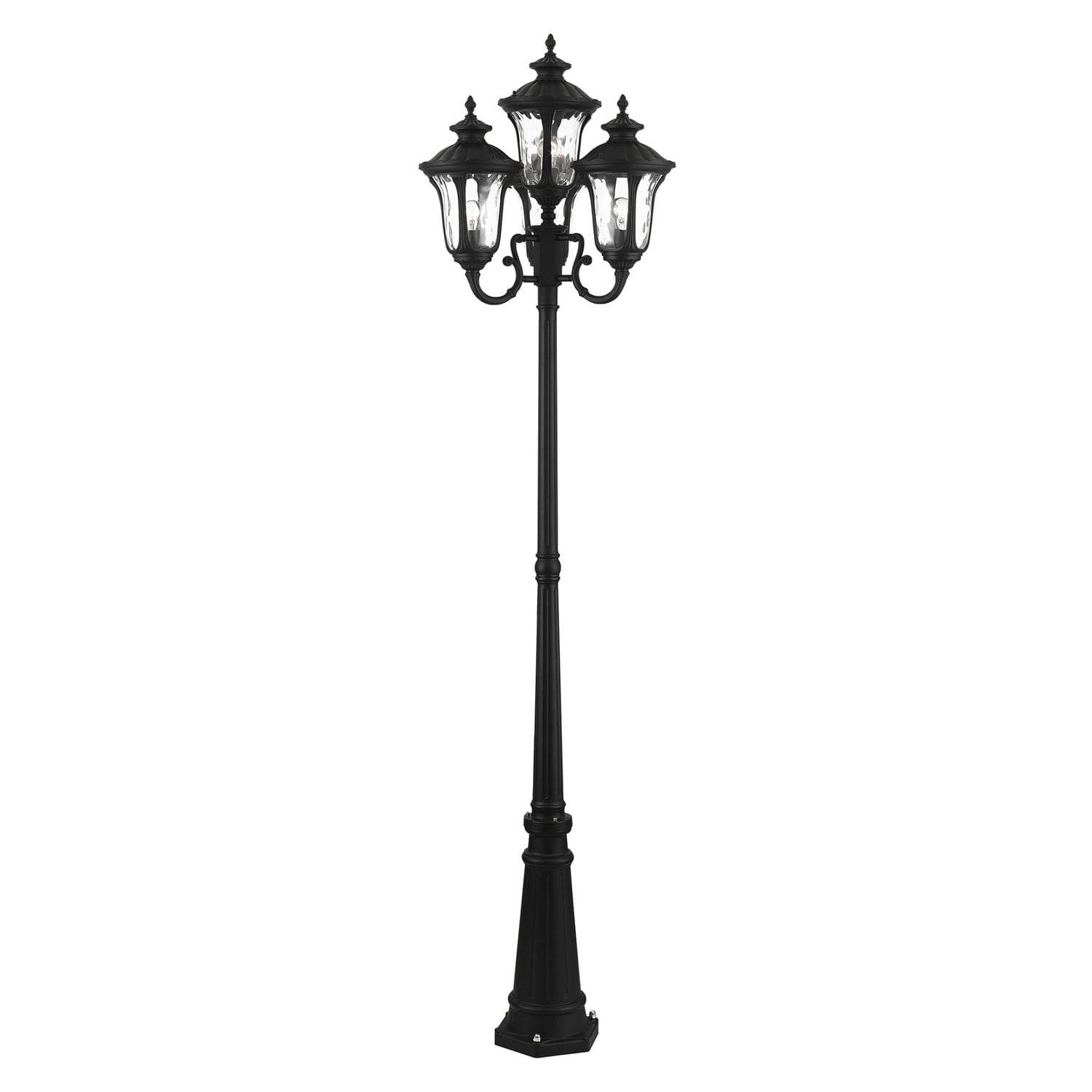 Livex Lighting - 7869-14 - Four Light Outdoor Post Mount - Oxford - Textured Black