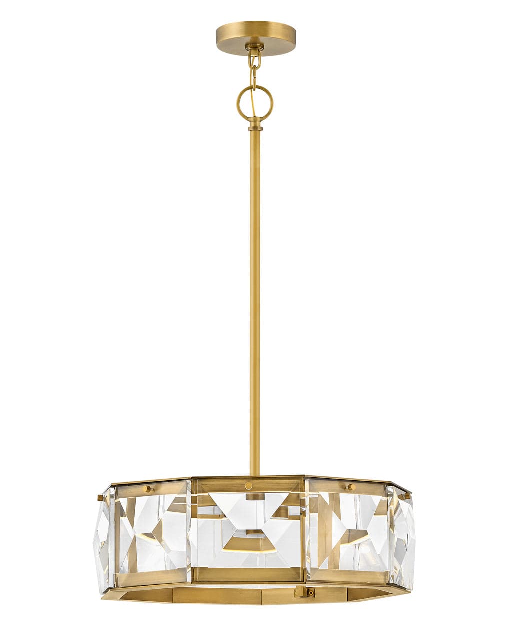 Fredrick Ramond - FR30104HBR - LED Chandelier - Jolie - Heritage Brass