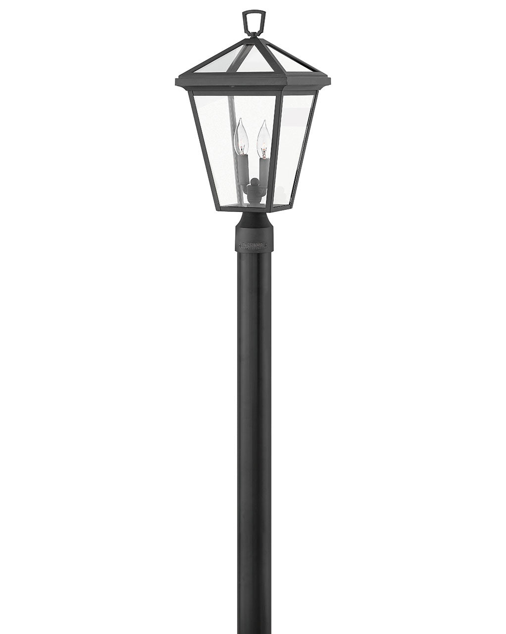 Hinkley - 2561MB-LV - LED Post Top or Pier Mount Lantern - Alford Place - Museum Black