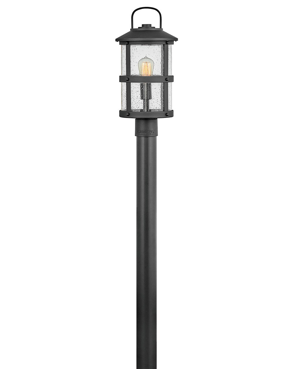 Hinkley - 2687BK-LV - LED Post Top or Pier Mount Lantern - Lakehouse - Black