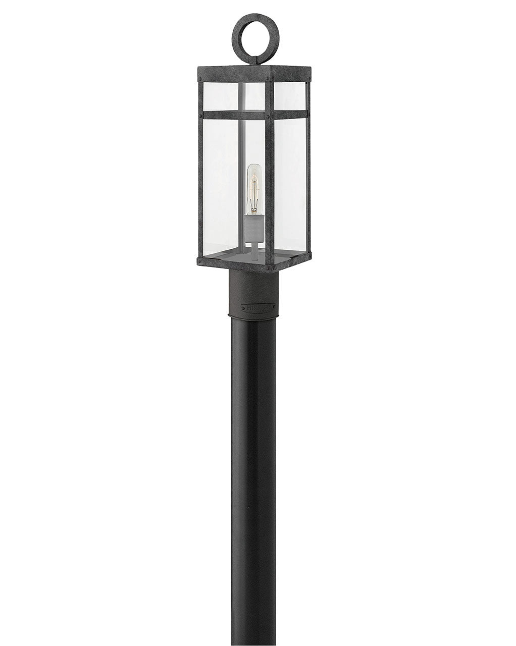 Hinkley - 2801DZ-LV - LED Post Top or Pier Mount Lantern - Porter - Aged Zinc
