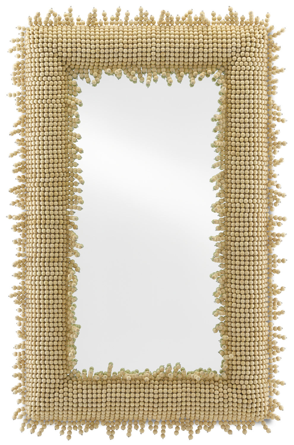 Mirror from the Jeanie collection in Beige/Mirror finish