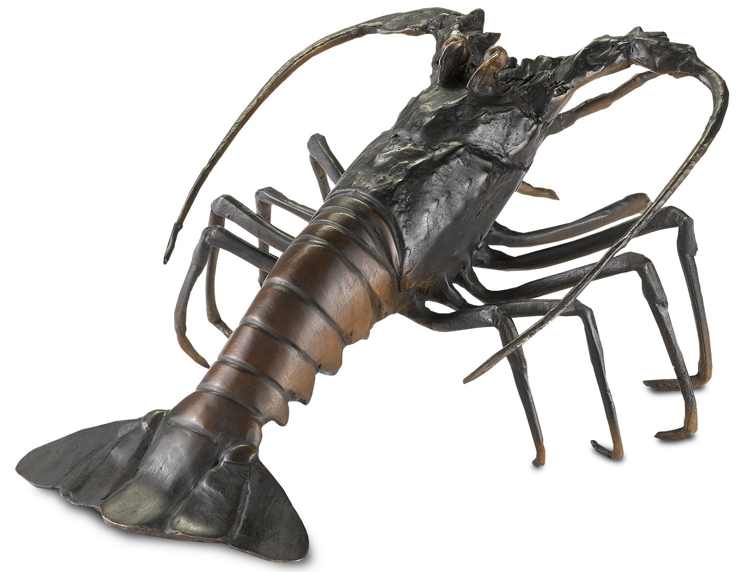 Lobster from the Edo collection in Black/Bronze finish