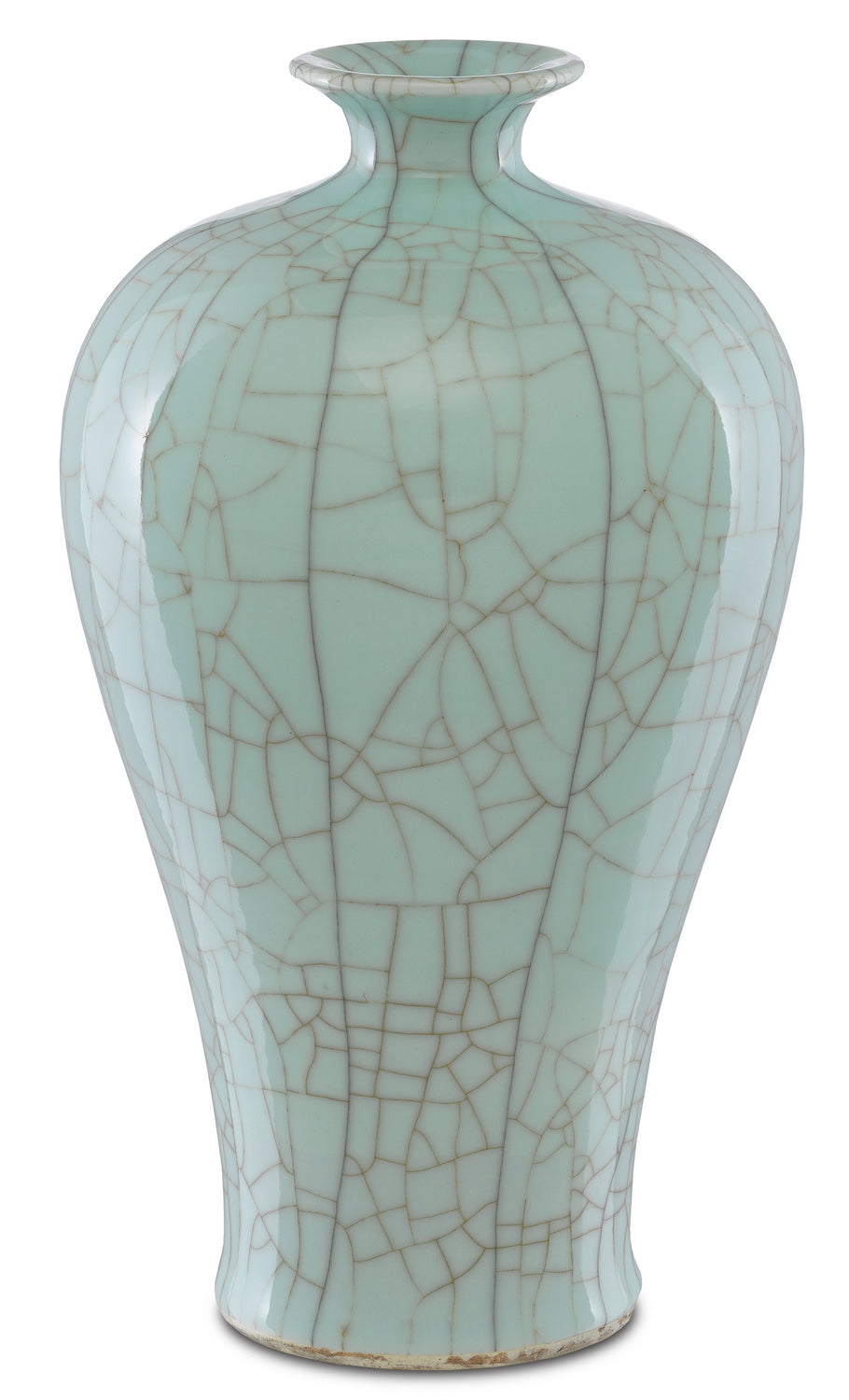 Vase from the Maiping collection in Celadon Crackle finish