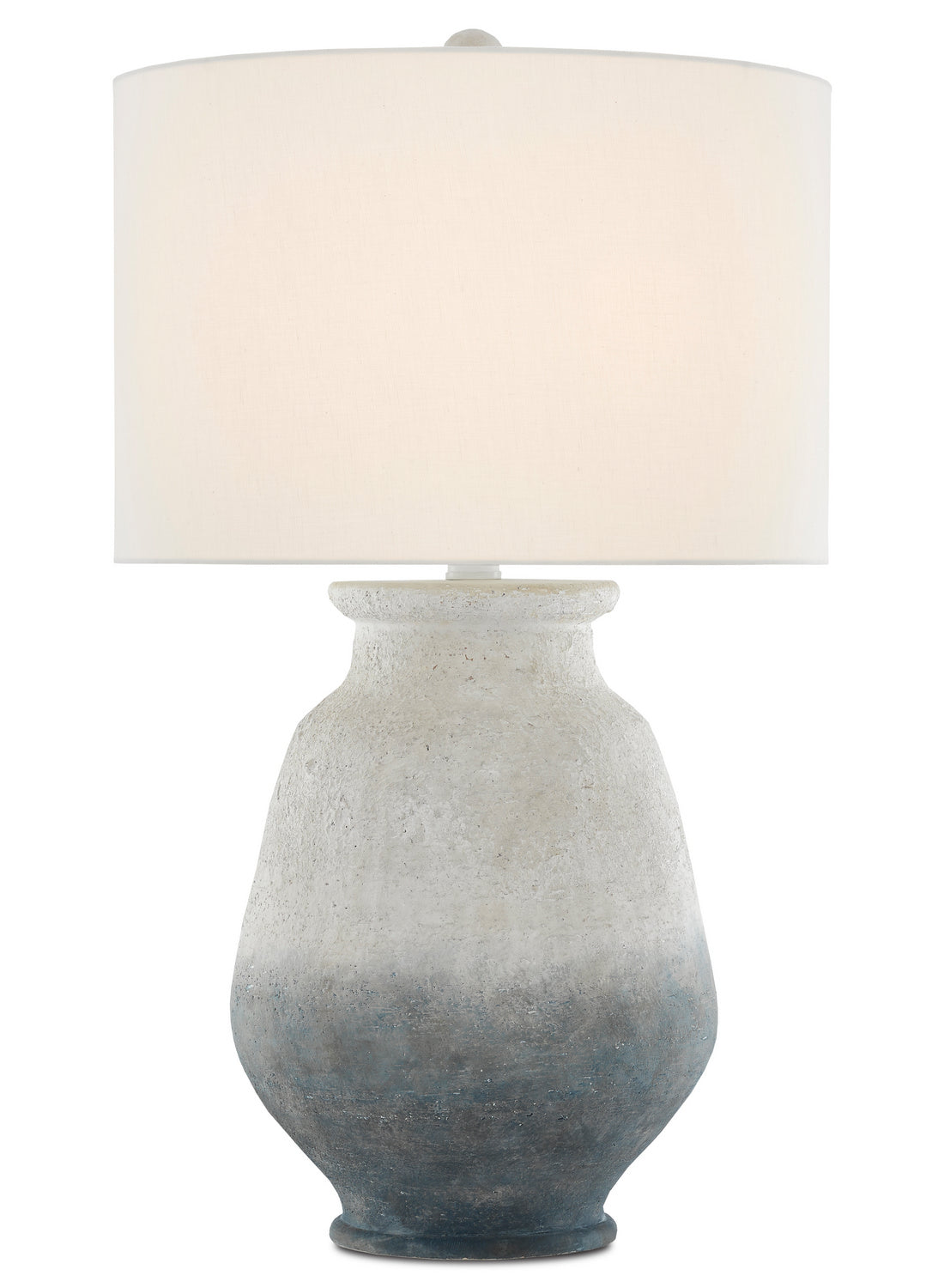 One Light Table Lamp from the Cazalet collection in Ash Ivory/Blue/Acrylic White finish