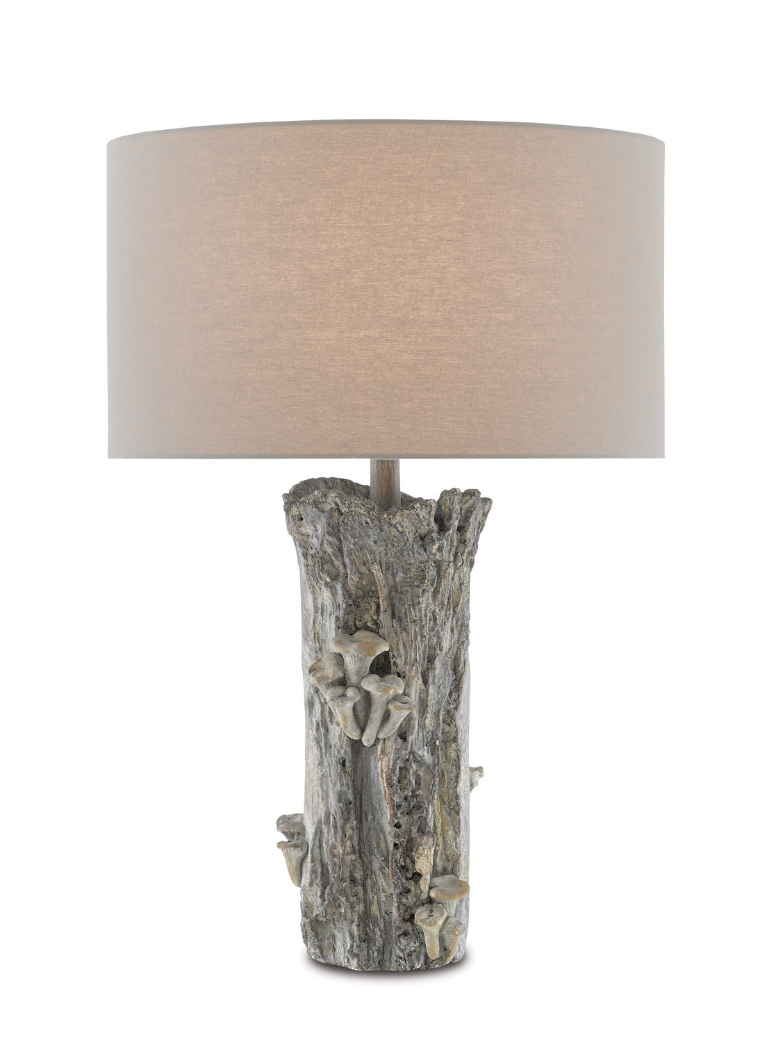One Light Table Lamp from the Porcini collection in Dark Brown finish