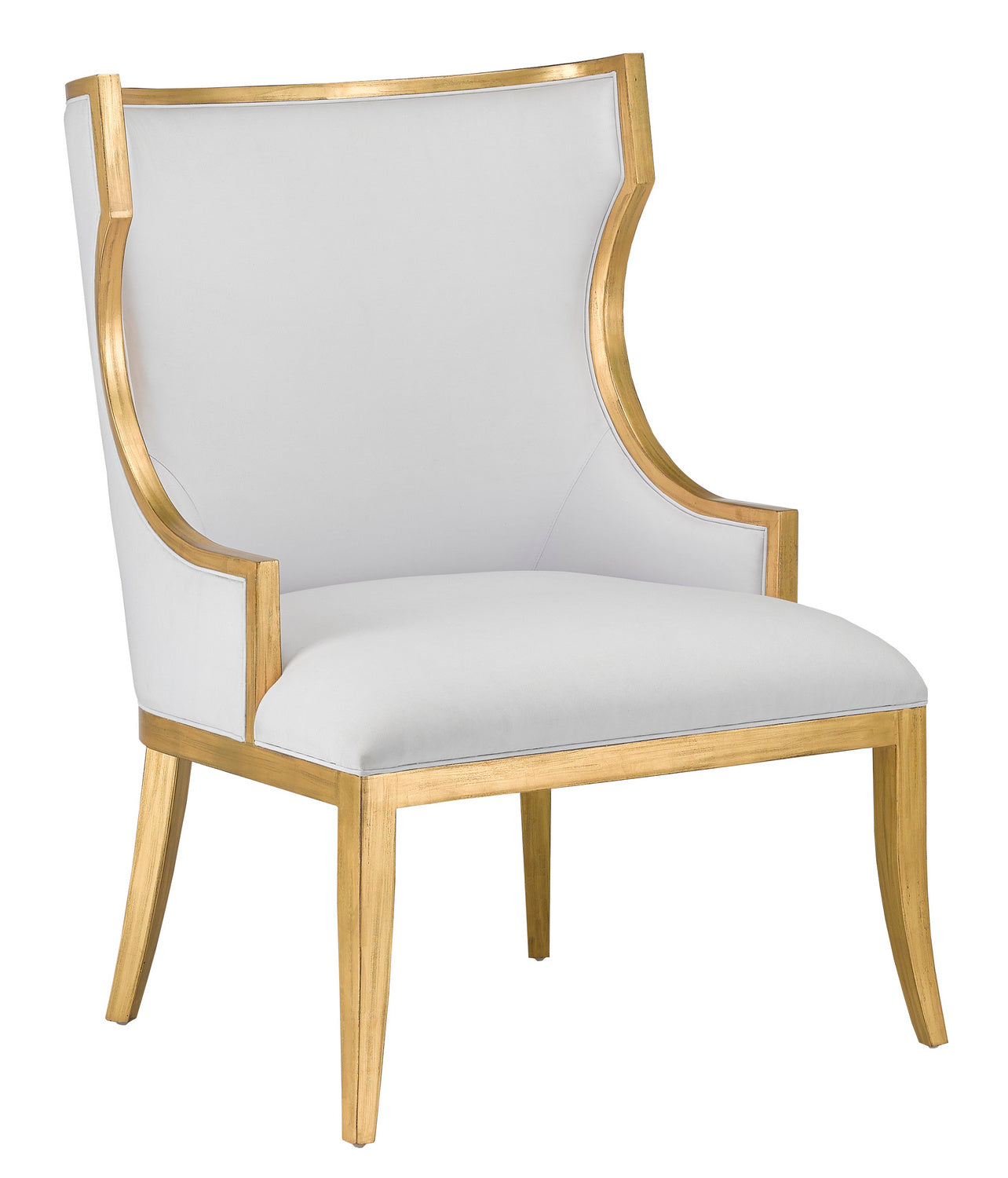 Chair from the Garson collection in Antique Gold finish
