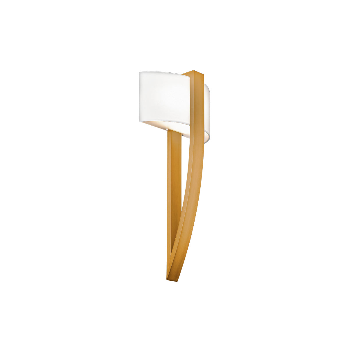Modern Forms - WS-60120-AB - LED Wall Sconce - Curvana - Aged Brass