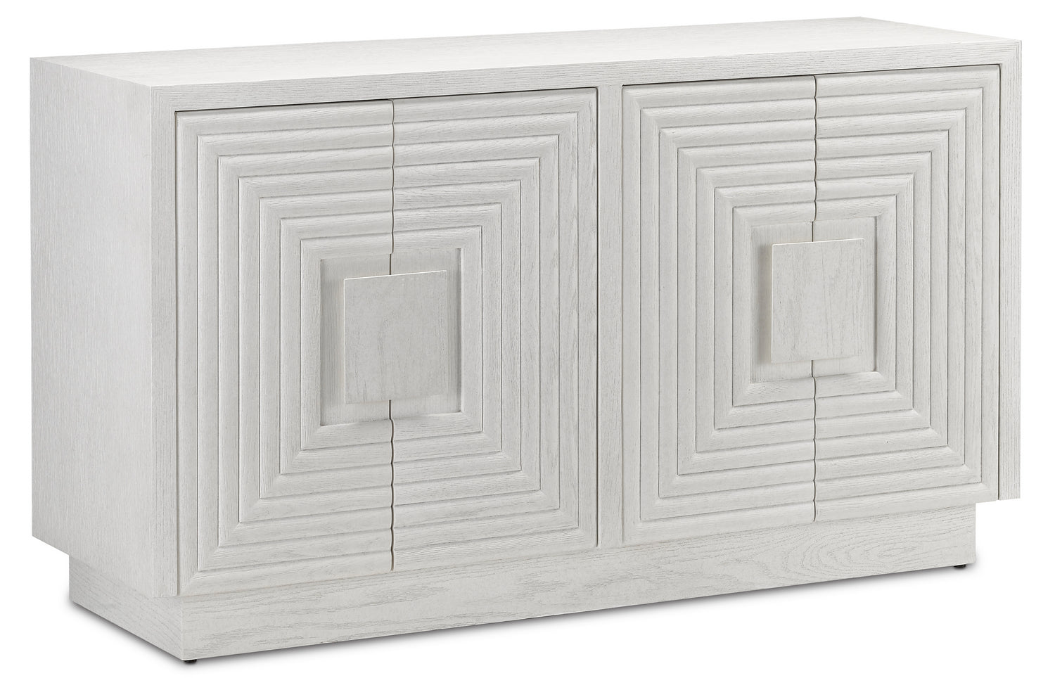 Cabinet from the Morombe collection in Cerused White finish