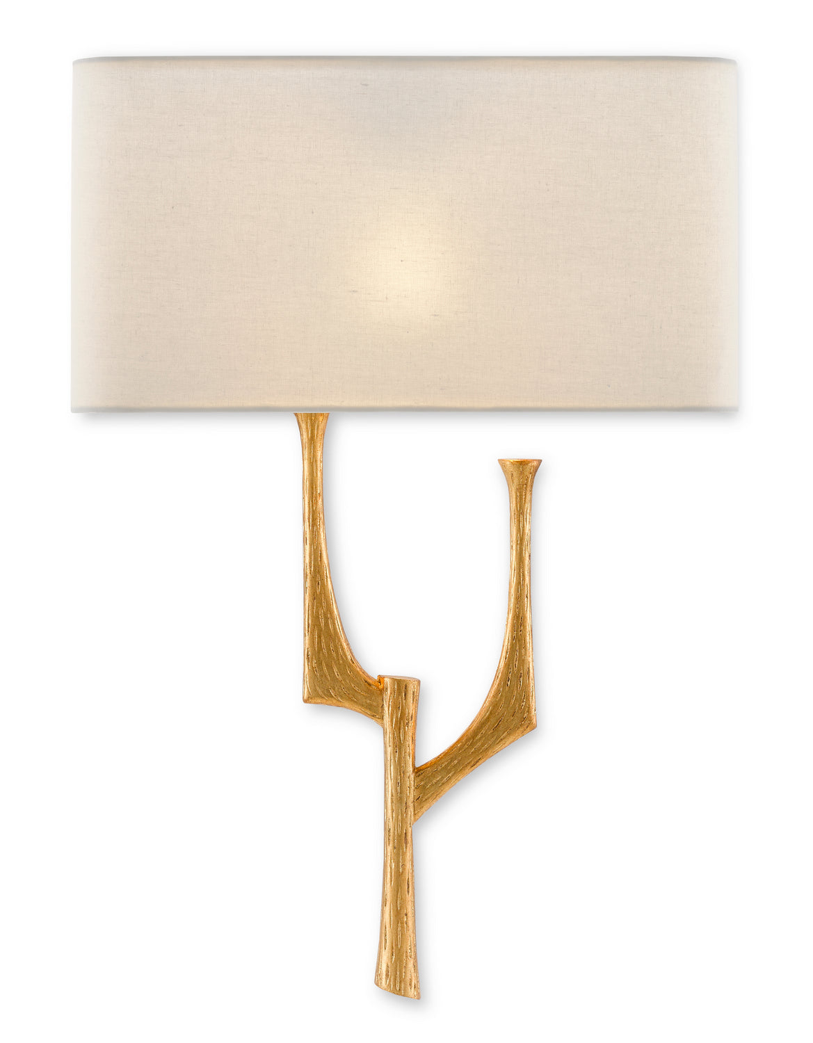 One Light Wall Sconce from the Bodnant collection in Antique Gold Leaf finish