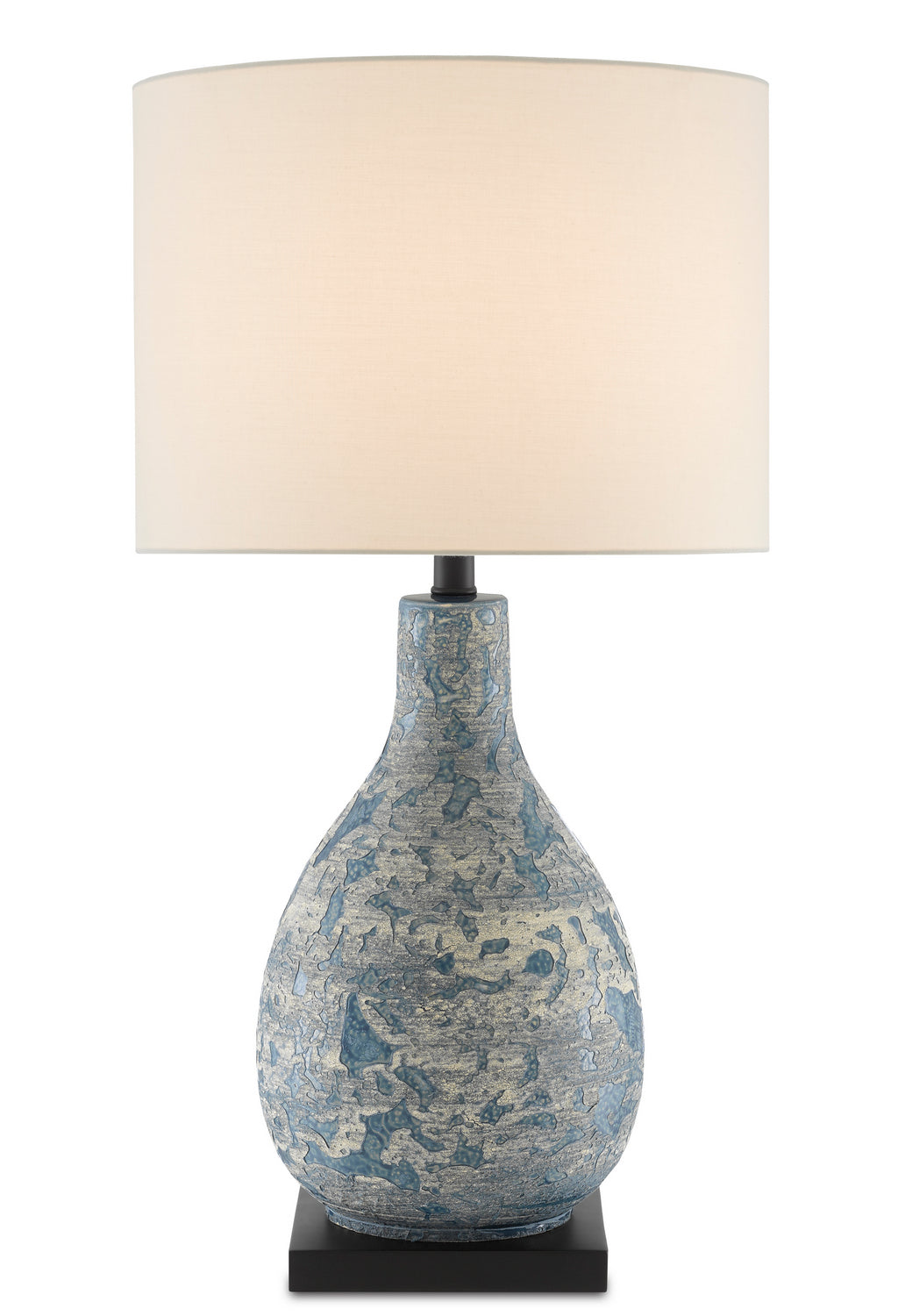 One Light Table Lamp from the Ostracon collection in Vintage Blue finish