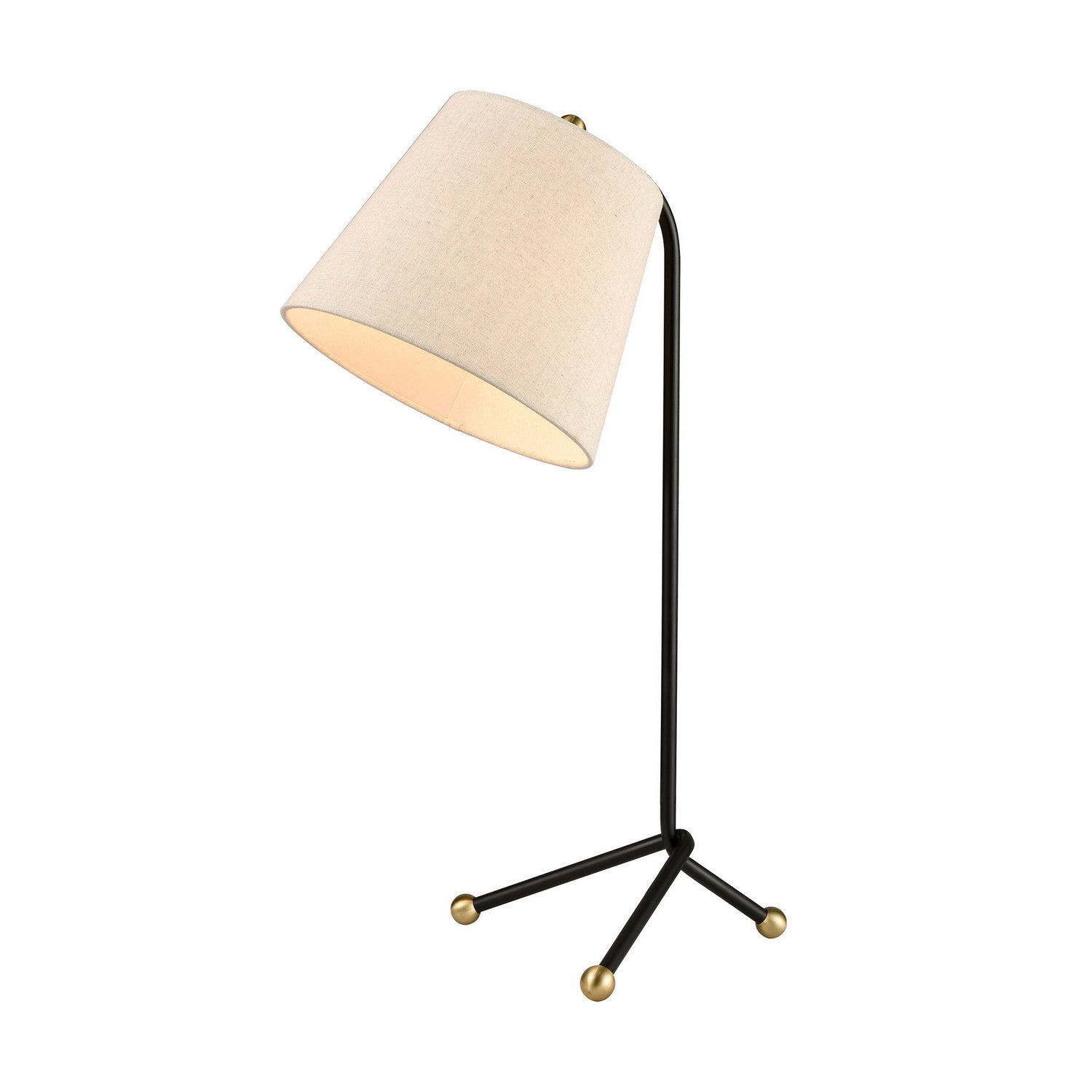 ELK Home - 77205 - One Light Table Lamp - Pine Plains - Black