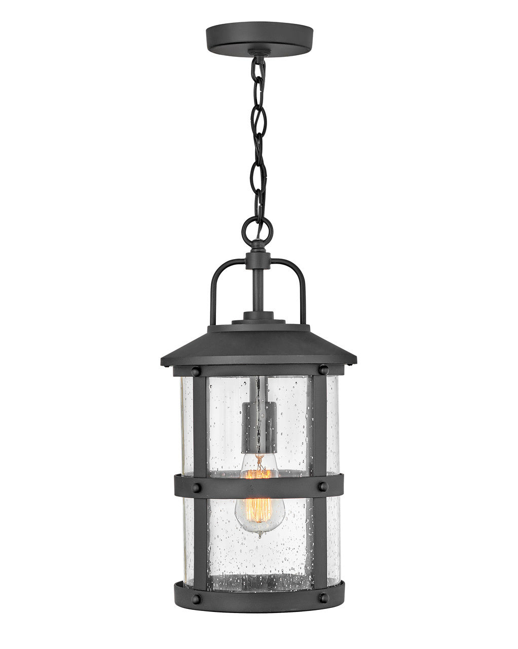 Hinkley - 2682BK-LL - LED Hanging Lantern - Lakehouse - Black