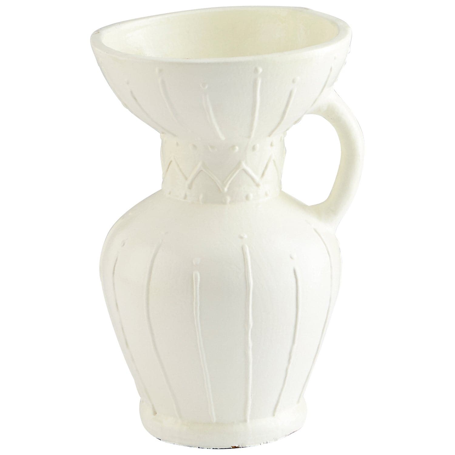 Cyan - 10673 - Vase - White