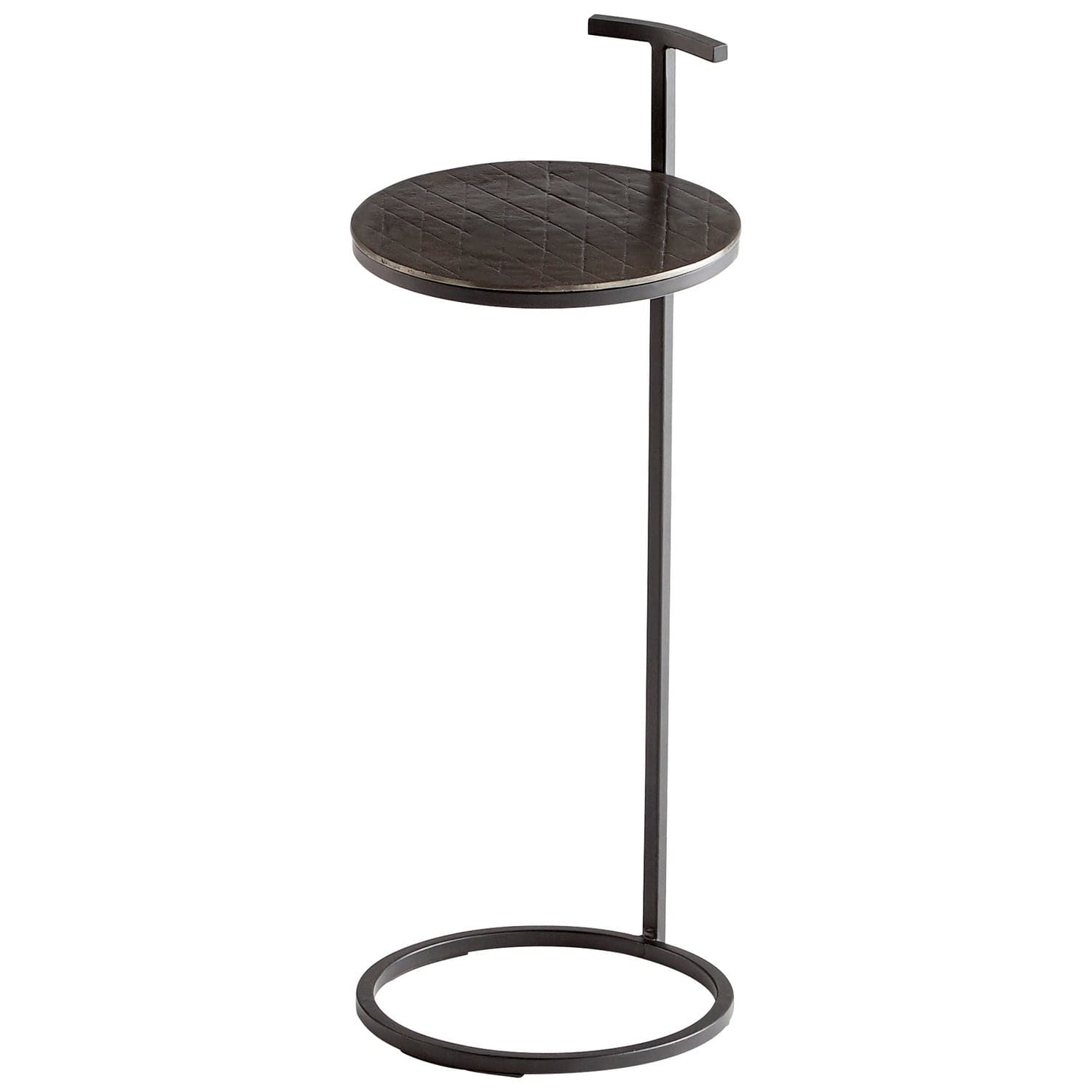 Cyan - 10730 - Side Table - Antique Brass And Black