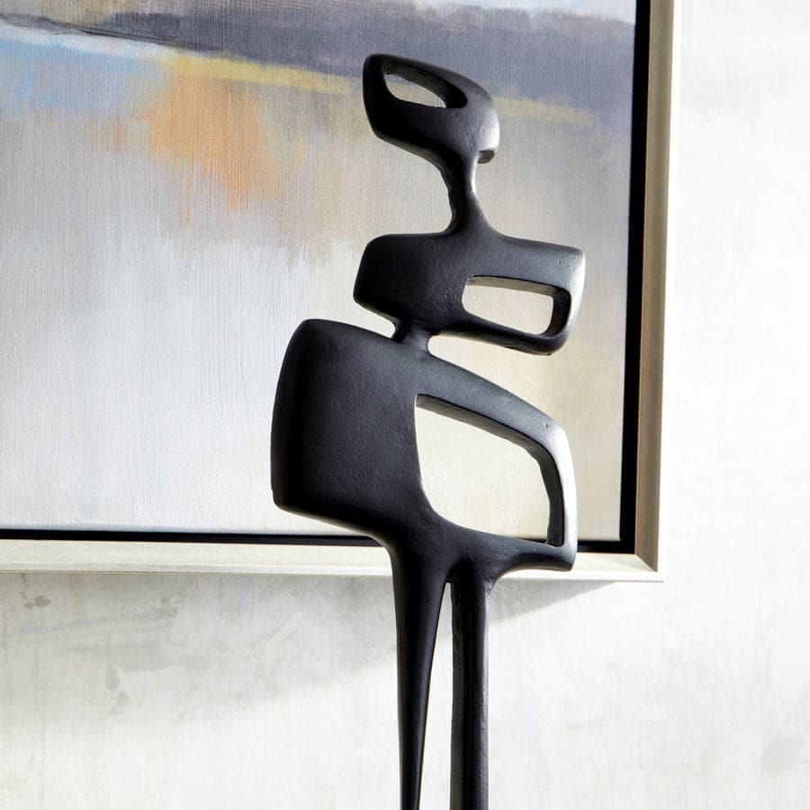 Cyan - 10735 - Sculpture - Matte Black
