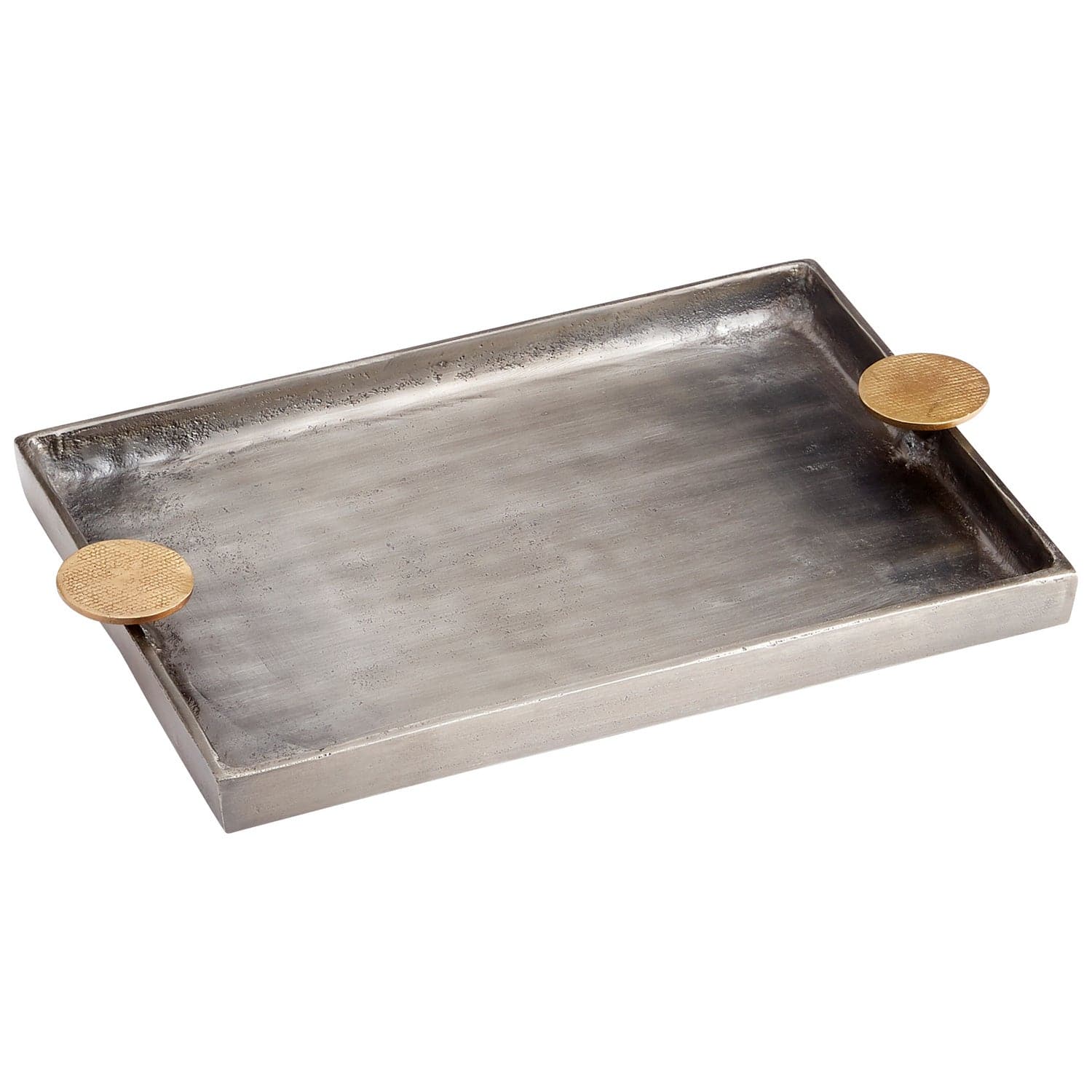 Cyan - 10736 - Tray - Silver And Gold