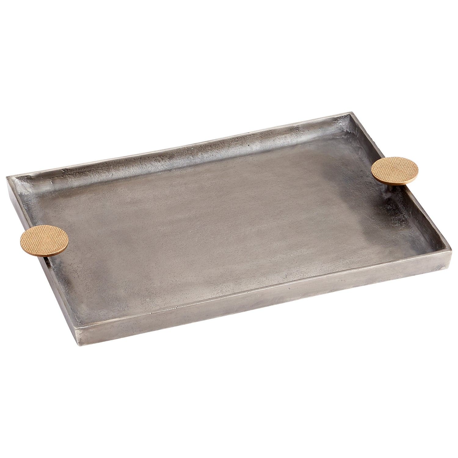 Cyan - 10737 - Tray - Silver And Gold