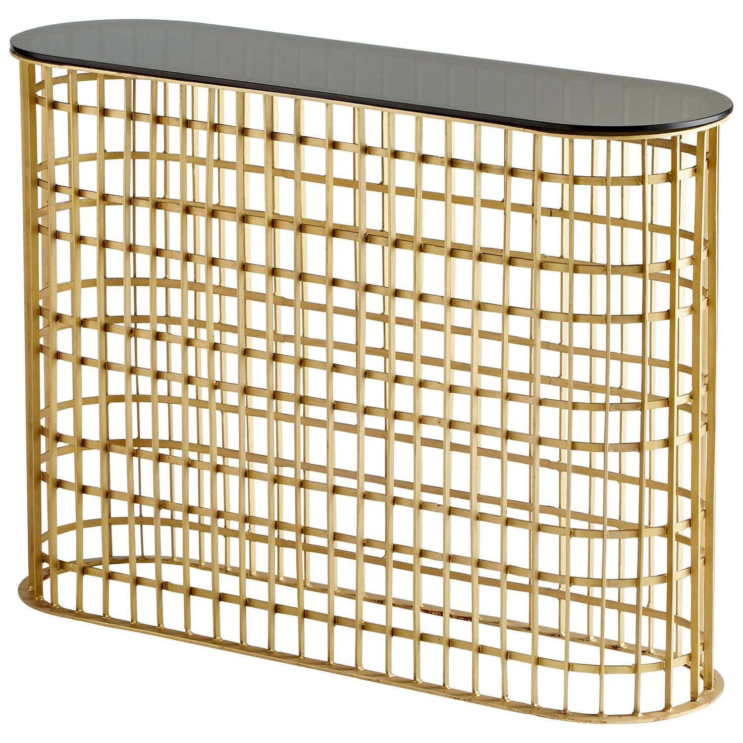 Cyan - 10779 - Console Table - Antique Brass