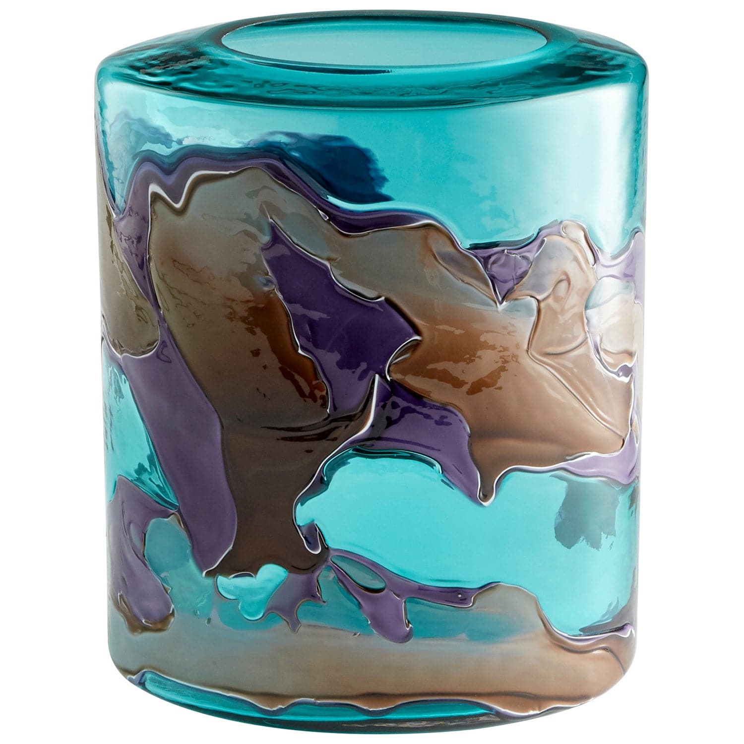 Cyan - 10846 - Vase - Blue