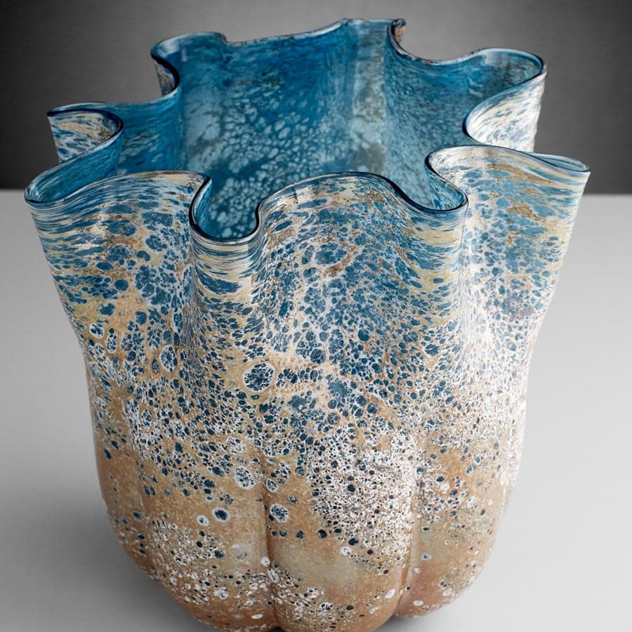 Cyan - 10878 - Vase - Blue