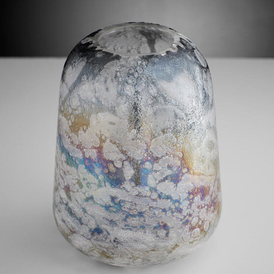 Cyan - 10890 - Vase - Iridescent