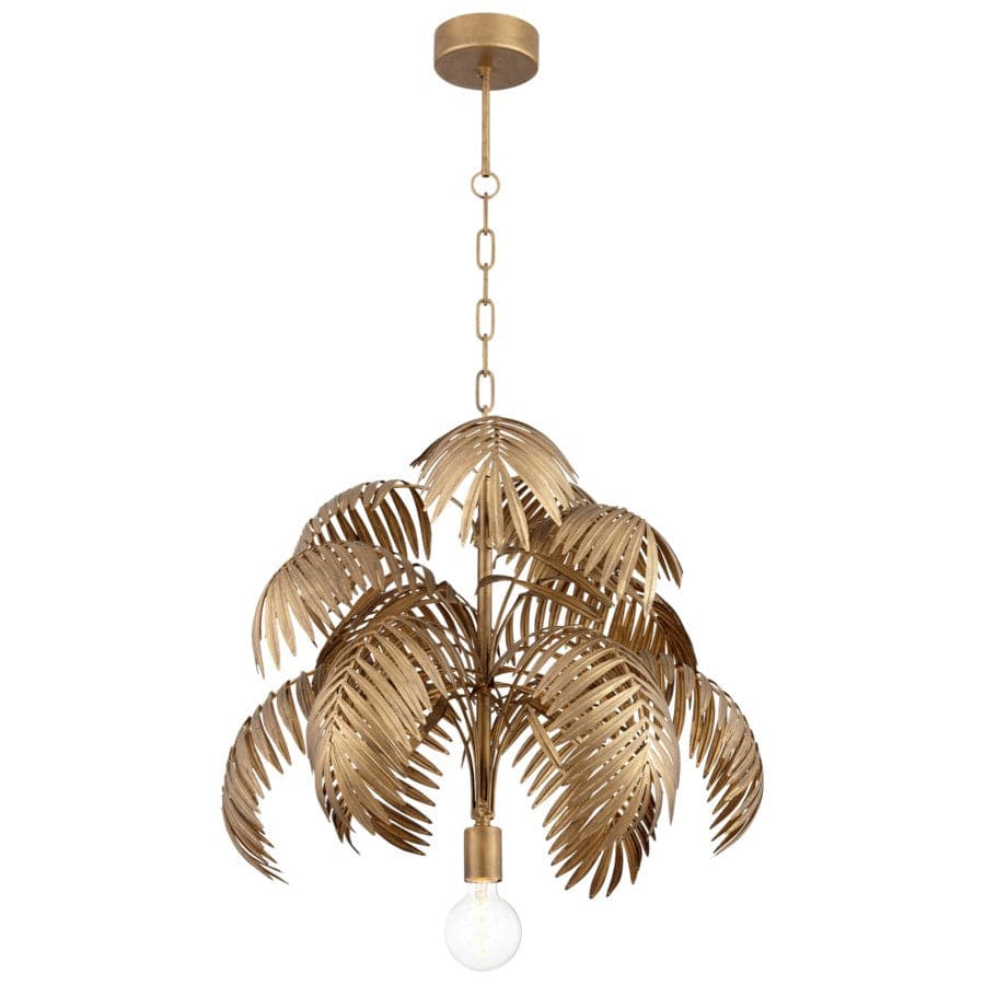 Cyan - 10909 - One Light Pendant - Antique Brass